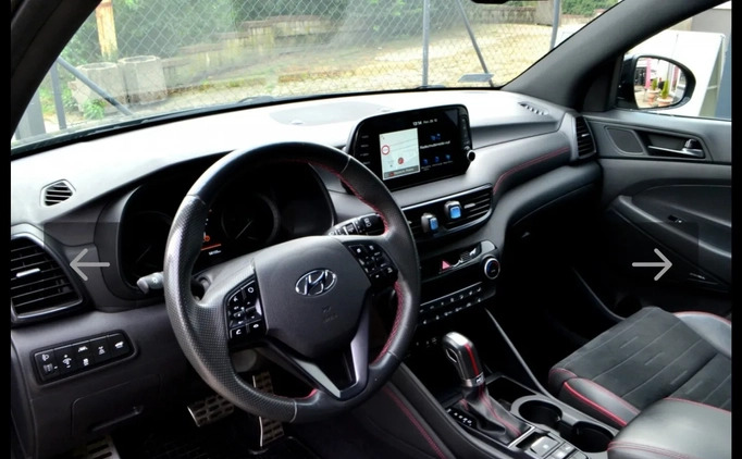 Hyundai Tucson cena 110000 przebieg: 63000, rok produkcji 2019 z Świnoujście małe 121